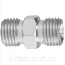 штуцер соединительный ВД  1/4"-1/4"