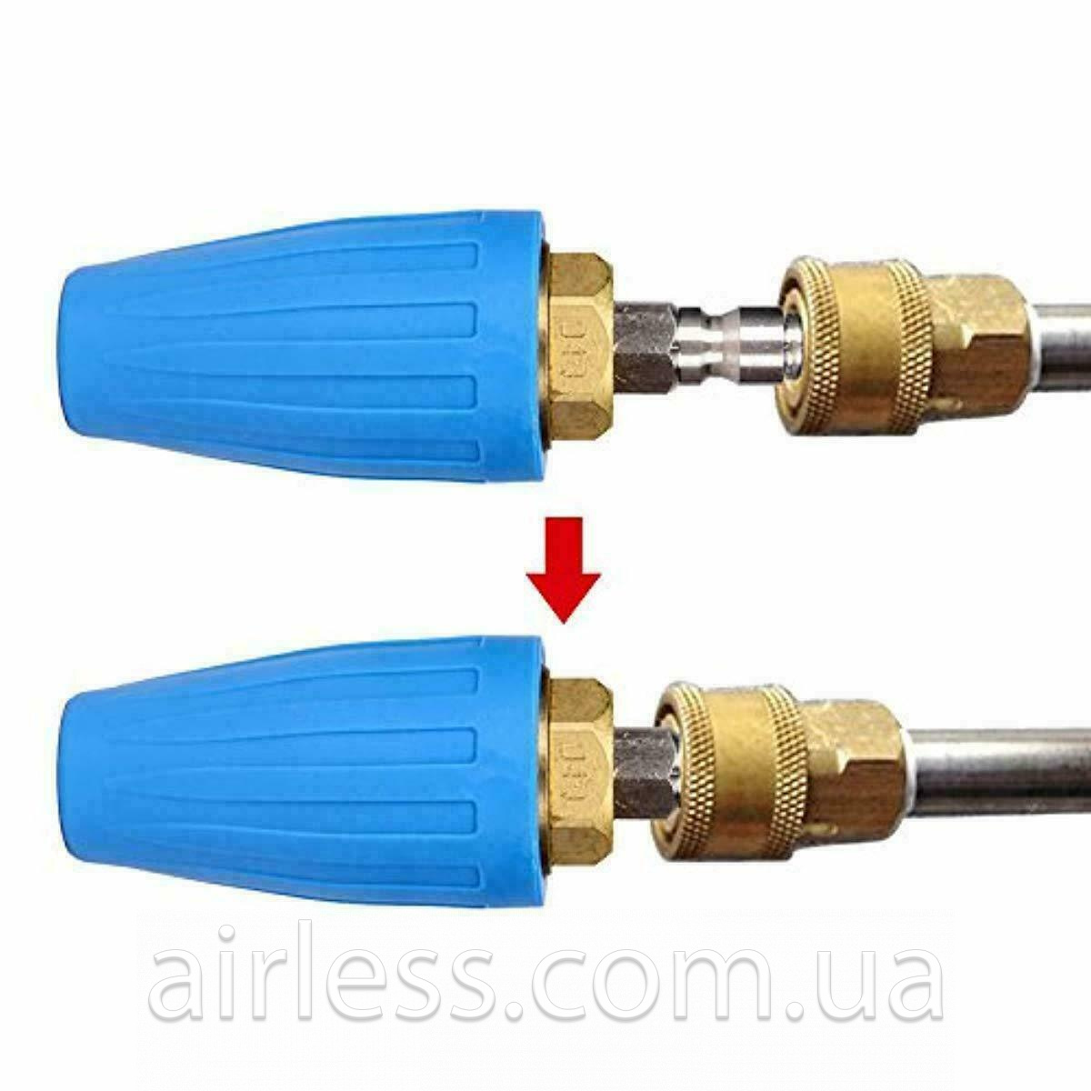 Грязьова Фреза для мийок високого тиску 250bar 3600PSI 2.5/3/4 GPM