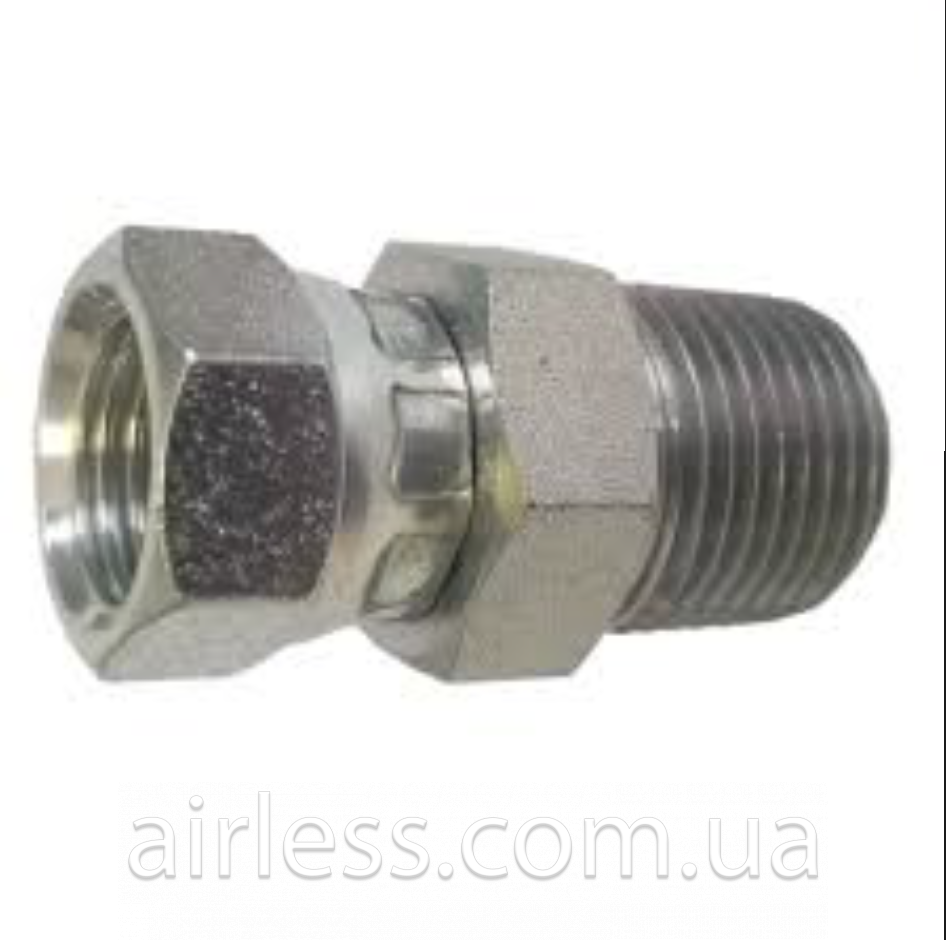 штуцер з'єднувальний ВТ 1/4" M-3/8" F