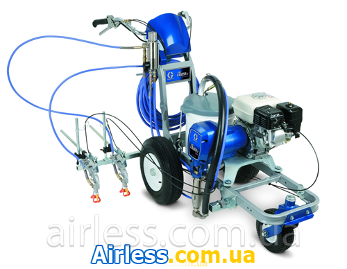 LineLazer IV 5900 с системой распыления стеклянных шариков
